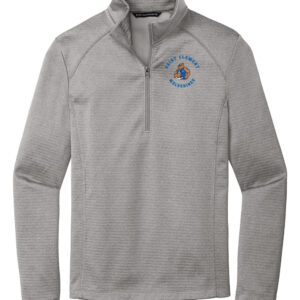 Port Authority Men’s Diamond Fleece Quarter-Zip Pullover Saint Clement with Wolverine