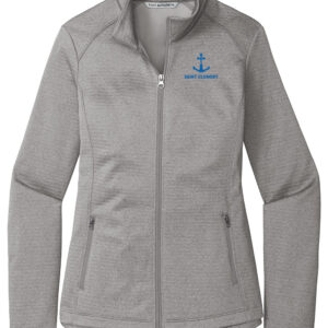 Port Authority Women’s Diamond Fleece Full-Zip Pullover with Anchor  ​