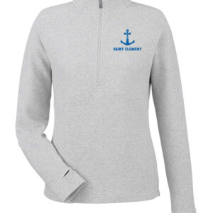 North End Women’s Spirit Textured Quarter-Zip with Anchor​
