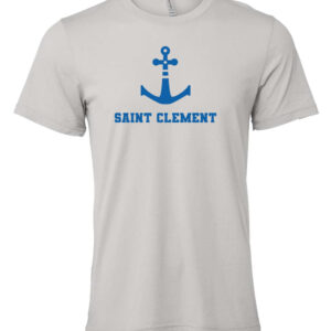 BELLA + CANVAS –  Adult Jersey T-Shirt Saint Clement  with Anchor