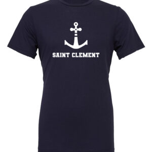 BELLA + CANVAS –  Adult Jersey T-Shirt Saint Clement  with Anchor