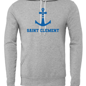 BELLA + CANVAS –  Adult Sponge Fleece Hoodie with Anchor