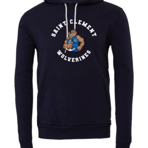 BELLA + CANVAS – Adult Sponge Fleece Hoodie Saint Clement with Wolverine