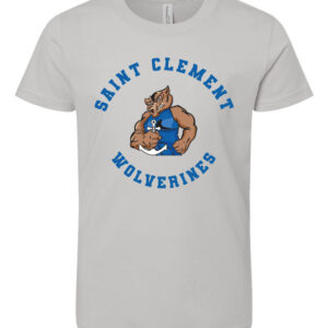 BELLA + CANVAS – Youth Jersey T-Shirt Saint Clement with Wolverine