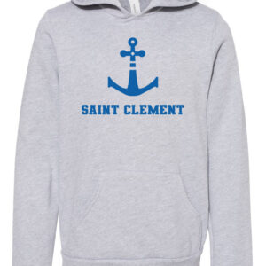 BELLA + CANVAS –  Youth Sponge Fleece Hoodie with Anchor