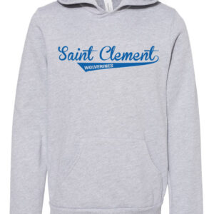 BELLA + CANVAS –  Youth Sponge  Fleece Hoodie with Swoosh