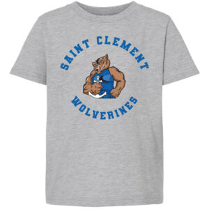 Tultex – Youth Fine Jersey T-Shirt Saint Clement with Wolverine