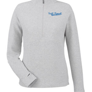 North End Women’s Spirit Textured Quarter-Zip with Swoosh