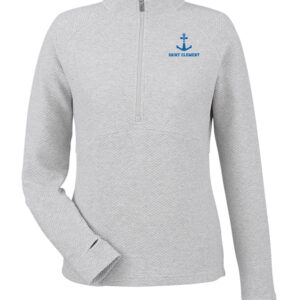 North End Women’s Spirit Textured Quarter-Zip with Anchor​