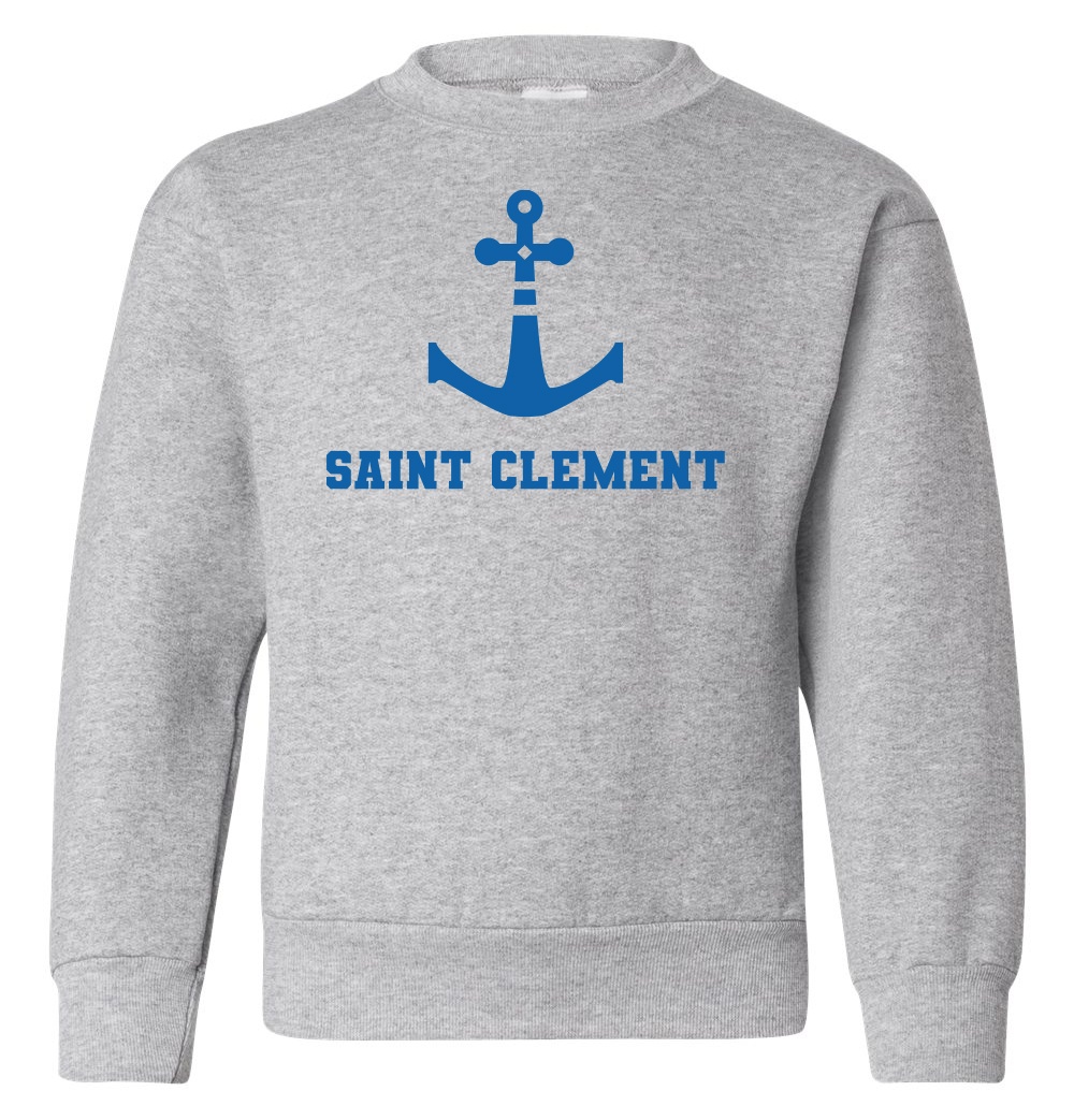 Hanes - Ecosmart® Youth Crewneck Sweatshirt - P360 - LightSteel