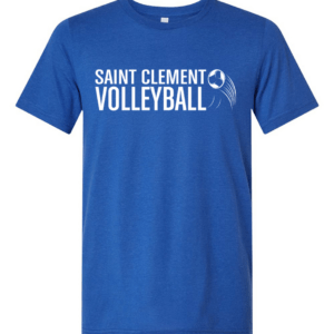 BELLA + CANVAS Adult Tri-blend Tee – Volleyball