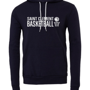 BELLA + CANVAS Unisex Sponge Fleece Hoodie​ – Basketball