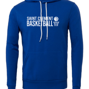 BELLA + CANVAS Unisex Sponge Fleece Hoodie​ – Basketball