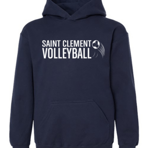 Tultex Youth Hooded Sweatshirt​ – Volleyball