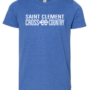 BELLA + CANVAS Youth CVC Jersey Tee – Cross Country