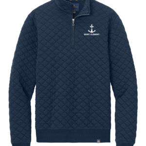 Brooks Brothers Diamond Quilt Quarter Zip