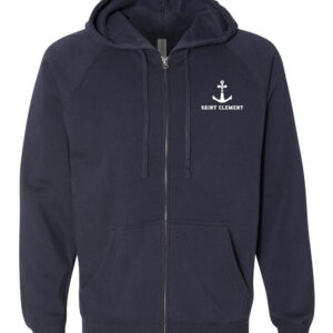 Independent Trading Co. Unisex Lightweight Special Blend Raglan Zip Hood