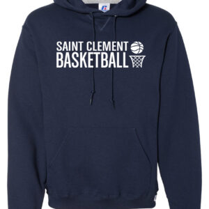 Russell Athletic Unisex Dri-Power Hooded Sweatshirt​​ – Basketball