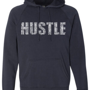 Independent Trading Co. Unisex Special Blend Raglan Hooded Sweatshirt – HUSTLE