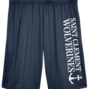 Team 365 Men’s Zone Performance Shorts – Saint Clement Wolverines