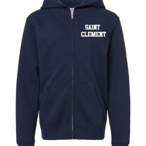 Independent Trading Co. Youth Midweight Full-Zip Hooded Sweatshirt​