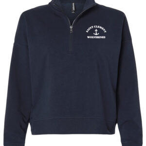 Independent Trading Co. Women’s Perform Quarter-Zip Pullover​ – Saint Clement Wolverines