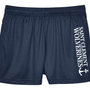 Team 365 Women’s Zone Performance Shorts – Saint Clement Wolverines