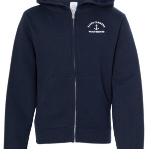 Independent Trading Co. Youth Midweight Full-Zip Hooded Sweatshirt – Saint Clement Wolverines